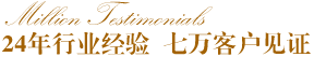 銅門制造廠,二十四年行業經驗,七萬客戶見證